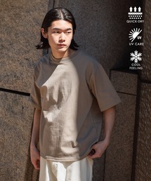 [WEB限定]機能性ベーシックTEE【接触冷感/吸水速乾/UVカット/遮熱】