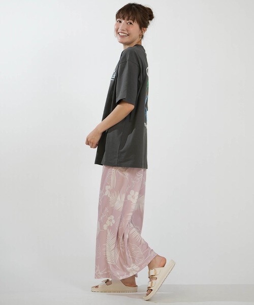 ANTIBAL（アンティバル）の「ANTIBAL/アンティバル レディース 半袖 Tシャツ バックプリント サガラ刺繡 スティッチコラボ 263AN2ST910（Tシャツ/カットソー・レディース・グレー/ホワイト・FREE）」の14枚目の写真