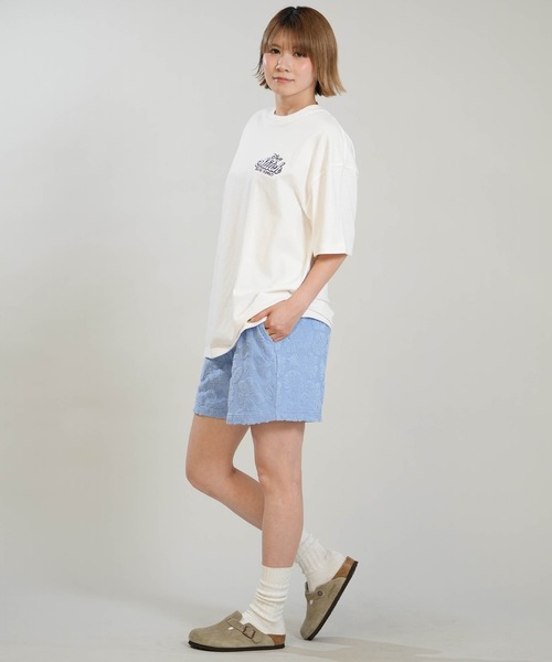 ANTIBAL（アンティバル）の「ANTIBAL/アンティバル レディース 半袖 Tシャツ バックプリント サガラ刺繡 スティッチコラボ 263AN2ST910（Tシャツ/カットソー・レディース・グレー/ホワイト・FREE）」の8枚目の写真