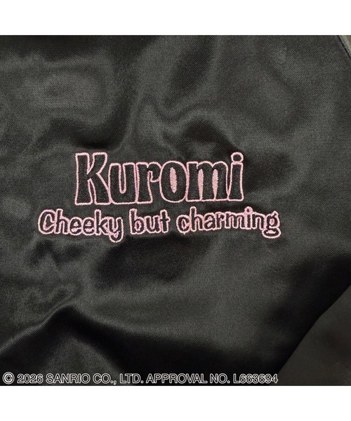 Kuromi(クロミ)の「絡繰魂-KUROMI SAKURA SJ(その他アウター・メンズ・ブラック/パープル・L/M/XL)」の8枚目の写真