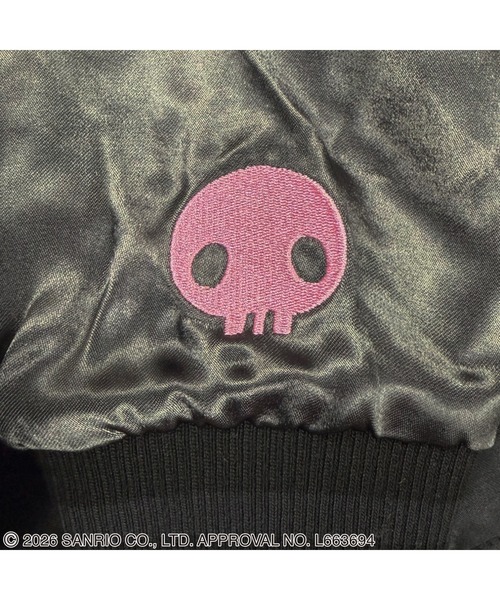 Kuromi(クロミ)の「絡繰魂-KUROMI SAKURA SJ(その他アウター・メンズ・ブラック/パープル・L/M/XL)」の9枚目の写真