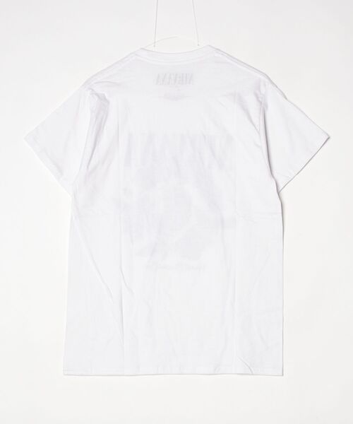 ROCK-OFF(ロックオフ)の「【ROCK-OFF】【3】NIRVANA SHAPE BOX T-SHIRTS(Tシャツ/カットソー・メンズ・ホワイト・X-LARGE/MEDIUM/LARGE)」の9枚目の写真