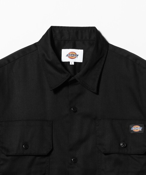 Dickies(ディッキーズ)の「<Dickies>G.W.C ロングスリーブ シャツ(シャツ/ブラウス・メンズ・ベージュ/ブラック・L/M)」の3枚目の写真