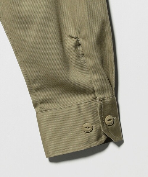Dickies(ディッキーズ)の「<Dickies>G.W.C ロングスリーブ シャツ(シャツ/ブラウス・メンズ・ベージュ/ブラック・L/M)」の7枚目の写真