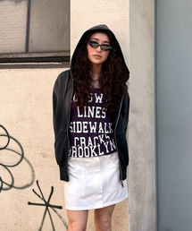 ARIES | 【ARIES / アリーズ】Aged Gothic Zip Through Hoodie(Tシャツ/カットソー)
