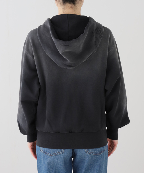 ARIES(アリーズ)の「【ARIES / アリーズ】Aged Gothic Zip Through Hoodie(Tシャツ/カットソー・レディース・ブラック・SMALL/MEDIUM)」の8枚目の写真