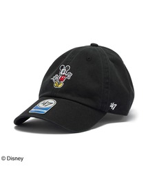 Disney | フォーティーセブン【’47】- ディズニー ミッキーマウス キャップ キッズサイズ【KIDS CLEAN UP MICKEY MOUSE BLACK 14865116 KIDS】(キャップ)