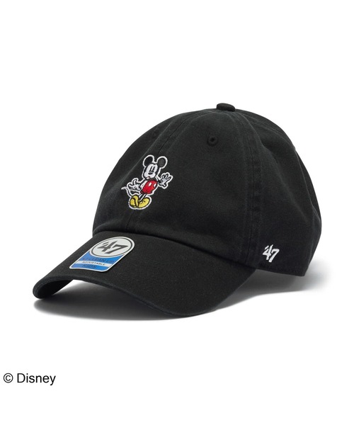 Disney(ディズニー)の「フォーティーセブン【’47】- ディズニー ミッキーマウス キャップ キッズサイズ【KIDS CLEAN UP MICKEY MOUSE BLACK 14865116 KIDS】(キャップ・キッズ・ブラック・ONE SIZE)」の1枚目の写真