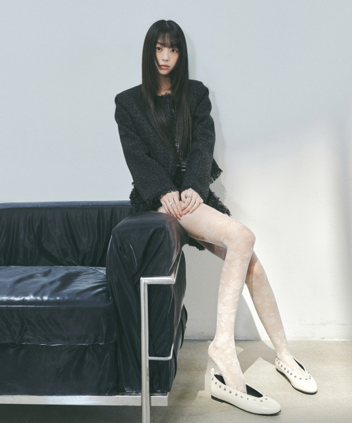 NICK&NICOLE(ニックアンドニコール)の「FRINGE TRIMMING TWEED JACKET_BLACK(テーラードジャケット・レディース・その他・FREE)」の3枚目の写真