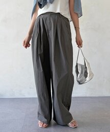 タフタワイドパンツ