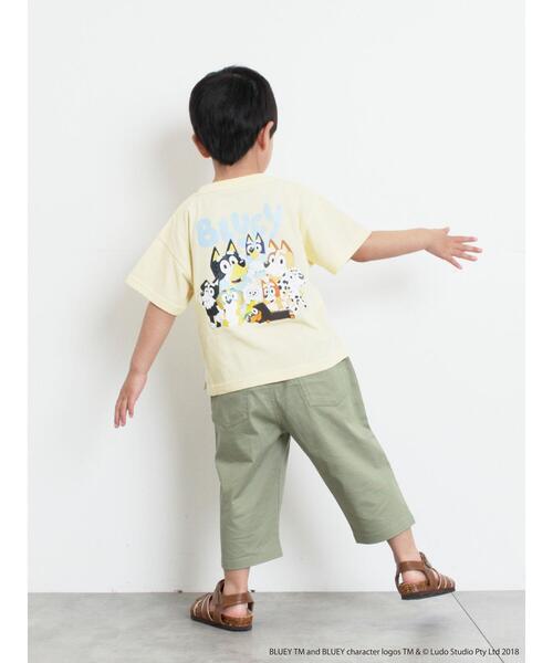 Samansa Mos2 Lagom（サマンサモスモスラーゴム）の「【ブルーイ】ポケット付きプリントTシャツ（Tシャツ/カットソー・キッズ・イエロー/ピンク・100/110/120/95/130）」の3枚目の写真