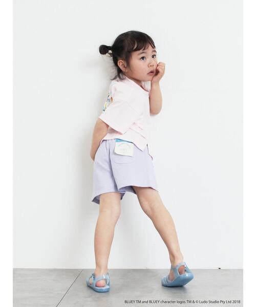 Samansa Mos2 Lagom（サマンサモスモスラーゴム）の「【ブルーイ】ポケット付きプリントTシャツ（Tシャツ/カットソー・キッズ・イエロー/ピンク・100/110/120/95/130）」の13枚目の写真