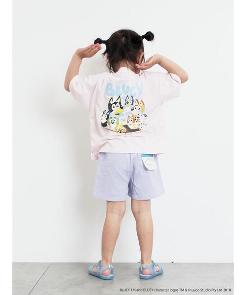 Samansa Mos2 Lagom（サマンサモスモスラーゴム）の「【ブルーイ】ポケット付きプリントTシャツ（Tシャツ/カットソー・キッズ・イエロー/ピンク・100/110/120/95/130）」の14枚目の写真