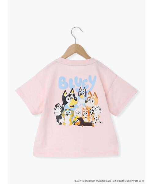 Samansa Mos2 Lagom（サマンサモスモスラーゴム）の「【ブルーイ】ポケット付きプリントTシャツ（Tシャツ/カットソー・キッズ・イエロー/ピンク・100/110/120/95/130）」の22枚目の写真