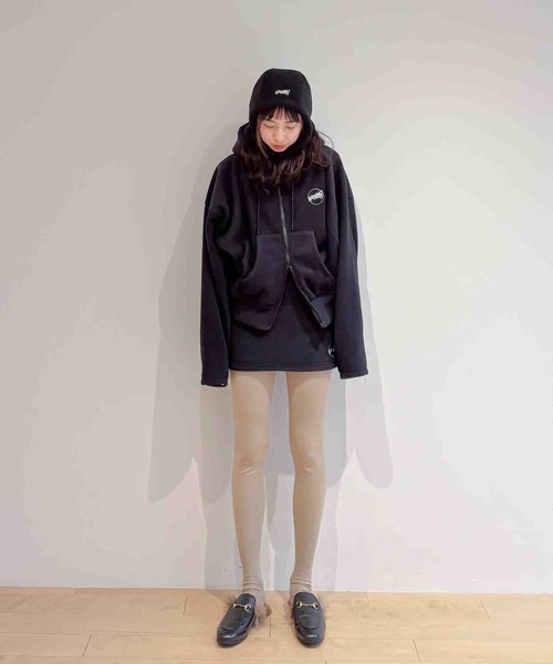 HOLIDAY(ホリデイ)の「CLASSIC FLEECE MINI SKIRT クラシックフリースミニスカート(スカート・レディース・ブラック/グレー・ONE SIZE)」の10枚目の写真