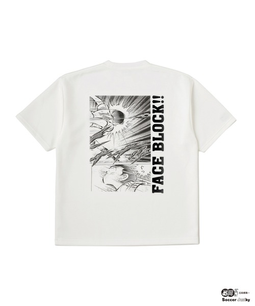 SoccerJunky(サッカージャンキー)の「【キャプテン翼×Soccer Junky】コラボTシャツ(Tシャツ/カットソー・メンズ・ホワイト/オフホワイト/ホワイト系その他5/ホワイト系その他3/ホワイト系その他4/キナリ/ホワイト系その他/ホワイト系その他6・LL/S/M/L)」の7枚目の写真