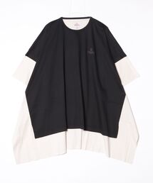ONE POINT SMOOTH ELEPHANT DRAPE T-SHIRT