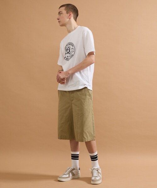 40ct&525(フォーティーカラッツアンドゴーニーゴ)の「ファイティングブル半袖Tシャツ(Tシャツ/カットソー・メンズ・ホワイト/ブラック・04/03/02/01)」の6枚目の写真