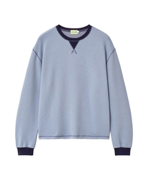 PITHSPORTS（ピース スポーツ）の「Waffle Long Sleeve Tee (Sky Navy)（スウェット）」