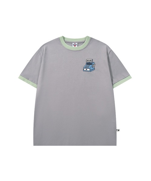 aimoha（アイモハ）の「HOOK -original-　ANIMAL SUPERMARKET スリッピーメス バックプリントTシャツ（Tシャツ/カットソー・メンズ・ホワイト/グレー・XL/M/L）」の3枚目の写真