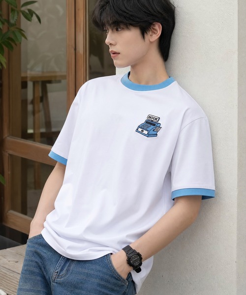 aimoha(アイモハ)の「HOOK -original- ANIMAL SUPERMARKET スリッピーメス バックプリントTシャツ (SS)(Tシャツ/カットソー・メンズ・ホワイト/グレー・XL/M/L)」の12枚目の写真