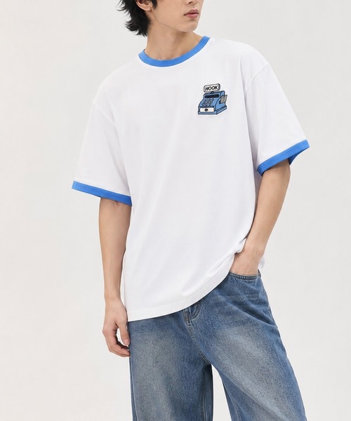 aimoha(アイモハ)の「HOOK -original- ANIMAL SUPERMARKET スリッピーメス バックプリントTシャツ (SS)(Tシャツ/カットソー・メンズ・ホワイト/グレー・XL/M/L)」の16枚目の写真