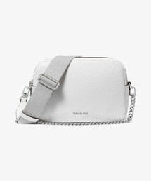 BRYANT ぺブルレザー ダブルジップ チェーン カメラ クロスボディ ミディアム