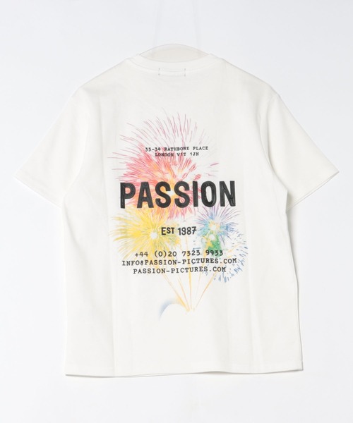Crownor(クラウノアー)の「花火グラフィック 半袖Tシャツ(Tシャツ/カットソー・メンズ・ホワイト/ブラック・LARGE/MEDIUM)」の4枚目の写真