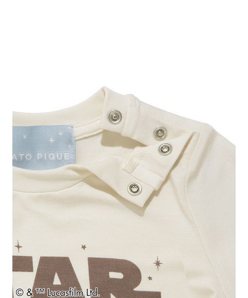 gelato pique(ジェラートピケ)の「【STAR WARS】【ベビー】ワンポイントTシャツ(その他ベビーウェア・キッズ・クリーム/ミント・80)」の8枚目の写真