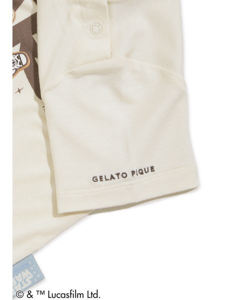 gelato pique(ジェラートピケ)の「【STAR WARS】【ベビー】ワンポイントTシャツ(その他ベビーウェア・キッズ・クリーム/ミント・80)」の9枚目の写真