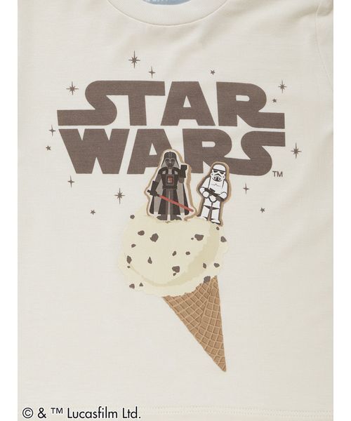 gelato pique(ジェラートピケ)の「【STAR WARS】【ベビー】ワンポイントTシャツ(その他ベビーウェア・キッズ・クリーム/ミント・80)」の11枚目の写真
