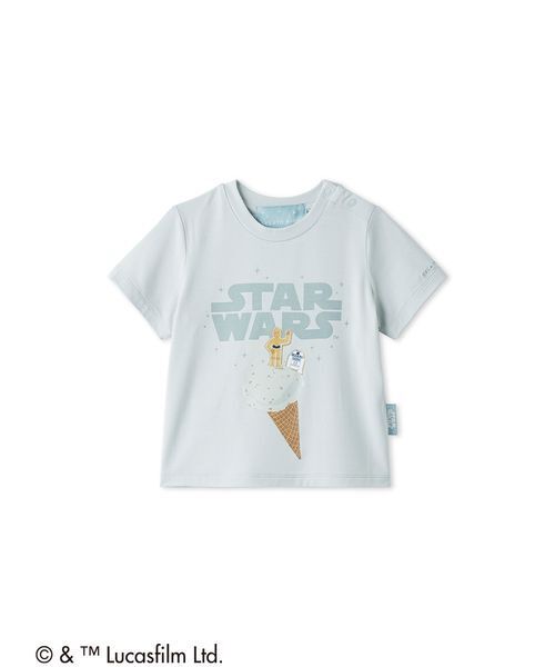 gelato pique(ジェラートピケ)の「【STAR WARS】【ベビー】ワンポイントTシャツ(その他ベビーウェア・キッズ・クリーム/ミント・80)」の20枚目の写真