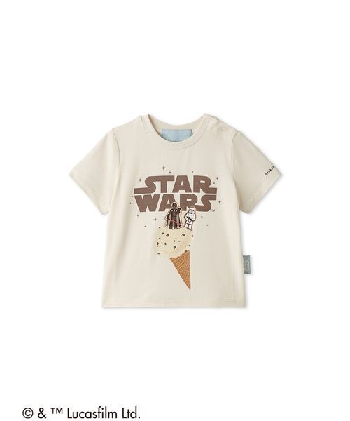 gelato pique(ジェラートピケ)の「【STAR WARS】【ベビー】ワンポイントTシャツ(その他ベビーウェア・キッズ・クリーム/ミント・80)」の21枚目の写真