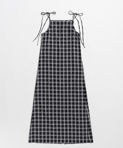 PRANK PROJECT(プランクプロジェクト)の「バブーシュカスリップドレス / Babouche Slip Dress(ワンピース・レディース・マルチ/ブラック/ホワイト・38/36)」の18枚目の写真