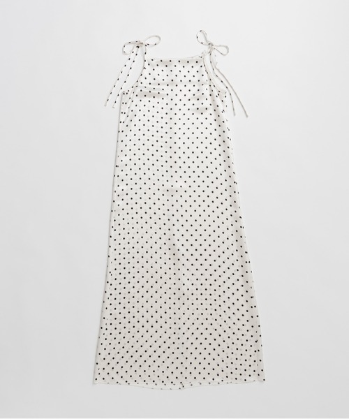 PRANK PROJECT(プランクプロジェクト)の「バブーシュカスリップドレス / Babouche Slip Dress(ワンピース・レディース・マルチ/ブラック/ホワイト・38/36)」の15枚目の写真