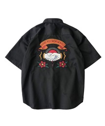 NineMicrophones（ナインマイクロフォンズ）の「WORK SHIRT-The bonds with family-（シャツ/ブラウス）」