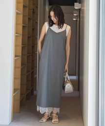 エディター東原妙子×LAUTREAMONT/レースワンピース
