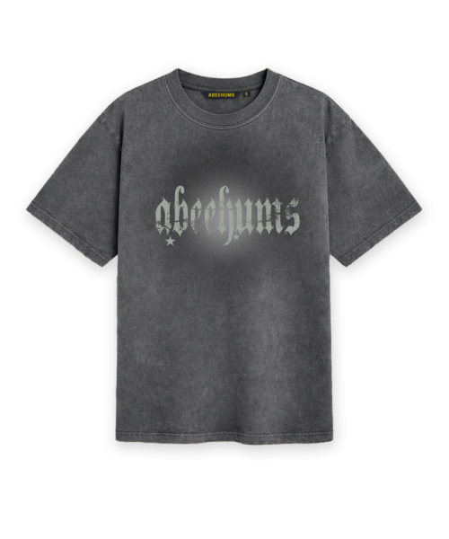 ABEEHUMS(アビハムズ)の「ピグメントダイングスター半袖Tシャツ ABH365-111 チャコール(Tシャツ/カットソー・レディース・チャコール・SMALL/MEDIUM)」の2枚目の写真