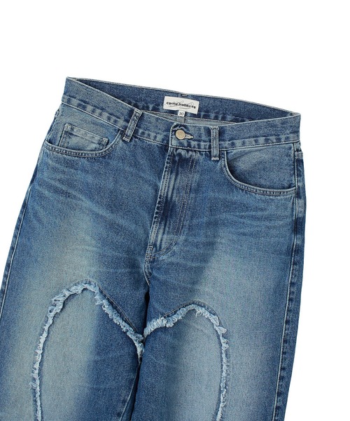 Carne Bollente(カルネボレンテ)の「(carne bollente)LOVE PANTS GONE WILD(デニムパンツ・レディース・ブルー・28inch)」の7枚目の写真