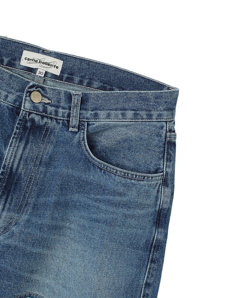 Carne Bollente(カルネボレンテ)の「(carne bollente)LOVE PANTS GONE WILD(デニムパンツ・レディース・ブルー・28inch)」の6枚目の写真
