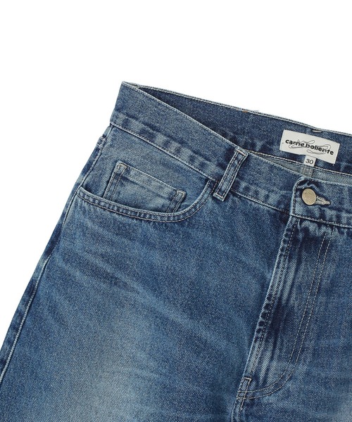 Carne Bollente(カルネボレンテ)の「(carne bollente)LOVE PANTS GONE WILD(デニムパンツ・レディース・ブルー・28inch)」の5枚目の写真