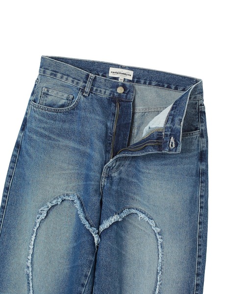 Carne Bollente(カルネボレンテ)の「(carne bollente)LOVE PANTS GONE WILD(デニムパンツ・レディース・ブルー・28inch)」の4枚目の写真