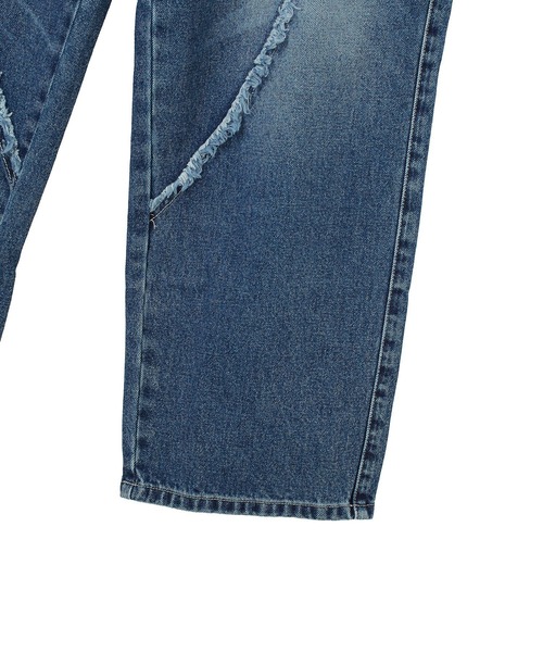 Carne Bollente(カルネボレンテ)の「(carne bollente)LOVE PANTS GONE WILD(デニムパンツ・レディース・ブルー・28inch)」の3枚目の写真