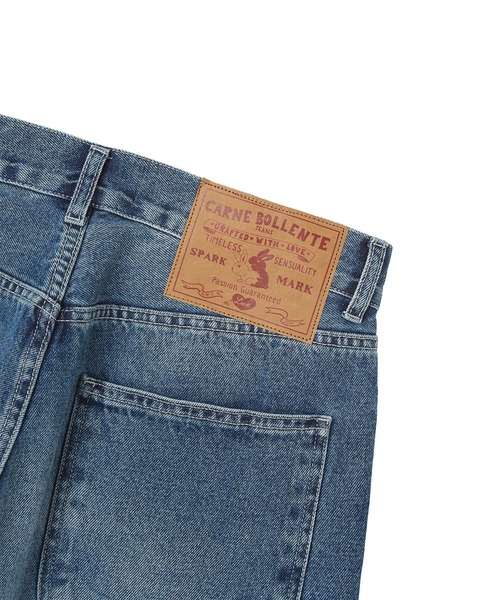 Carne Bollente(カルネボレンテ)の「(carne bollente)LOVE PANTS GONE WILD(デニムパンツ・レディース・ブルー・28inch)」の14枚目の写真
