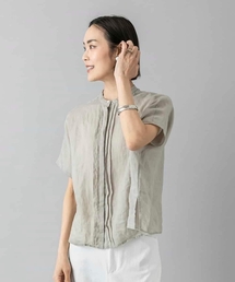 MICHEL KLEIN（ミッシェル・クラン）の「[セットアップ対応]リネンブラウス（シャツ/ブラウス）」