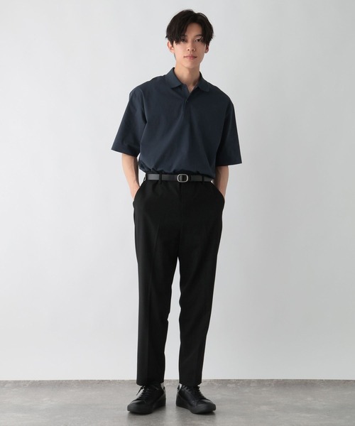 GLOBAL WORK(グローバルワーク)の「サラサラ快適DRYメッシュポロ/680358(Tシャツ/カットソー・メンズ・ダークグレー/ブラック/ダークブルー・X-LARGE/LARGE/SMALL/MEDIUM)」の18枚目の写真