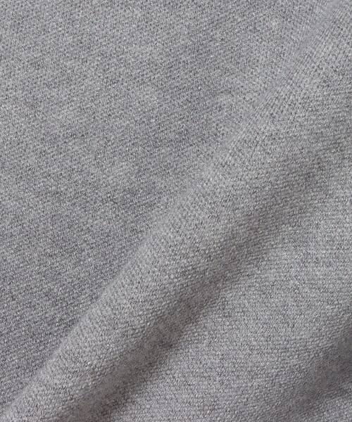 BEAMS GOLF(ビームスゴルフ)の「〈WOMEN〉ORANGE LABEL / エアシャット(R)スタジャン風 ニット ブルゾン(防風)(ニット/セーター・レディース・ベージュ/ネイビー・MEDIUM/LARGE)」の9枚目の写真