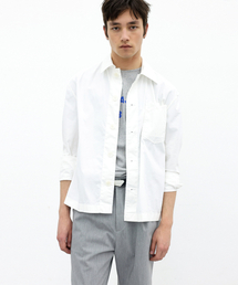 AIRY WASHED SHIRT - WHITE