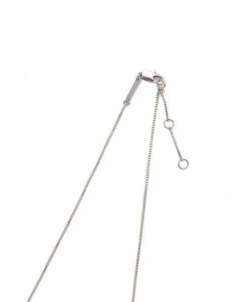Mila Owen(ミラオーウェン)の「【EVERYDAY PROOF JEWELRY 】Vモチーフネックレス(ネックレス・レディース・シルバー/ゴールド・F)」の6枚目の写真