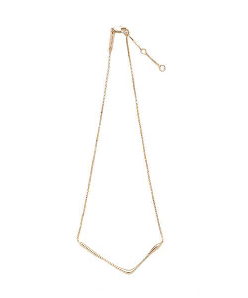 Mila Owen(ミラオーウェン)の「【EVERYDAY PROOF JEWELRY 】Vモチーフネックレス(ネックレス・レディース・シルバー/ゴールド・F)」の9枚目の写真